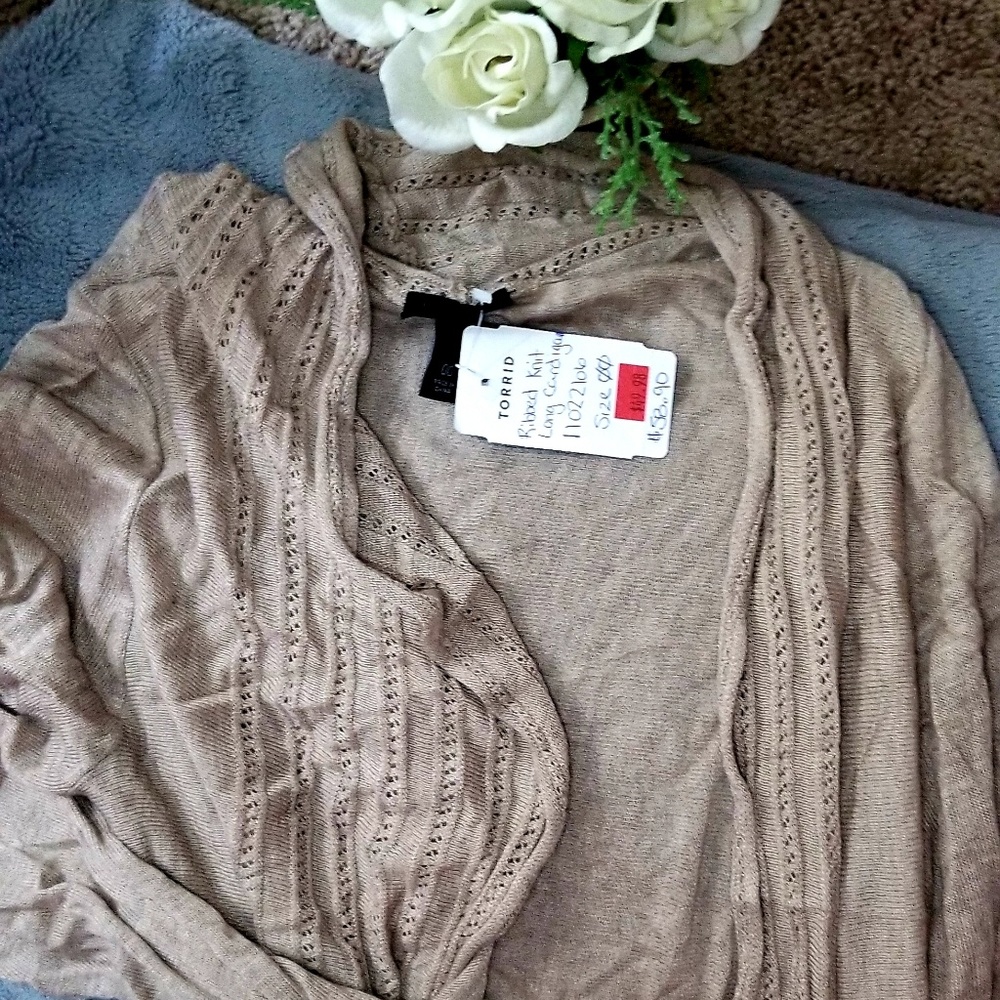 Torrid long cardigan